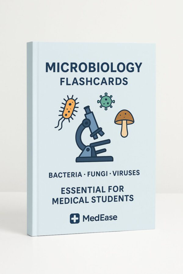 Microbiology Flashcards – Bacteria, Fungi, Viruses (PDF Bundle)
