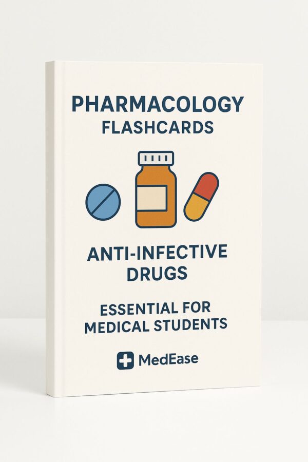 Pharmacology > Anti-infective Drugs
